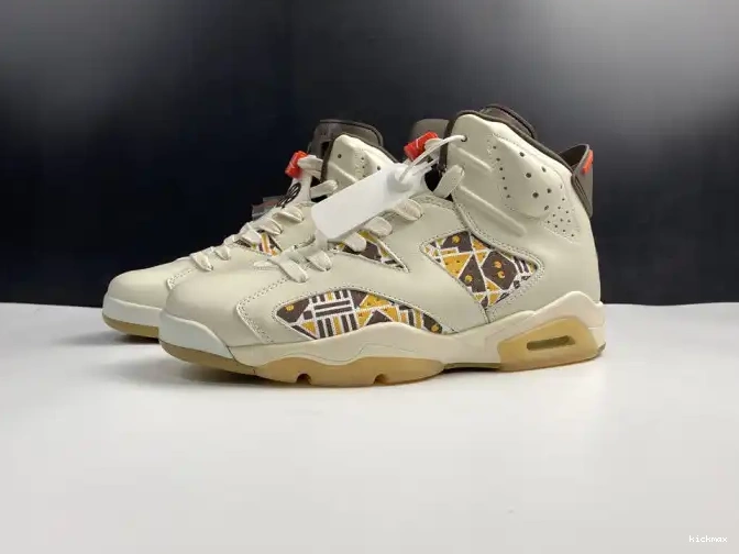 Rep MAX AIR Brown (2020) CZ4152-100 Jordan 6 Retro Sail Quai54 0604
